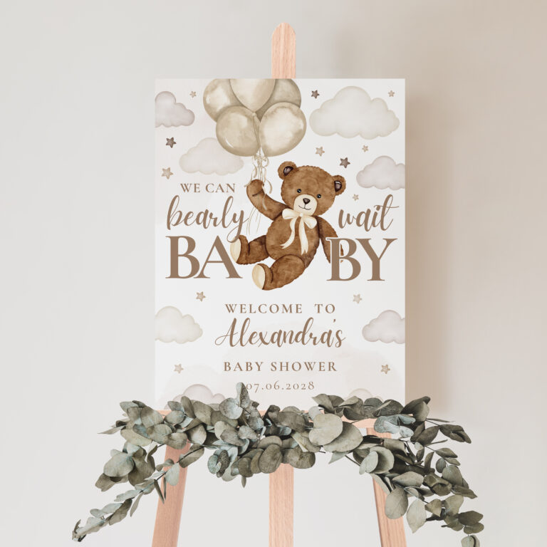 Editable invitation template